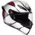 Casque AGV K1 S Speedarmor Noir Gris Rouge