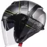Casque AGV Irides Zagabria Gris Jaune fluo