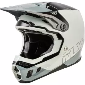 Casque Cross Fly Racing Formula CC Glide Gris Noir