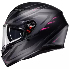Casque AGV K3 Syth Noir Rose