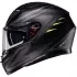 Casque AGV K3 Syth Noir Jaune fluo