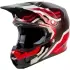 Casque Cross Fly Racing Formula S Carbon Byte Rouge Carbone Gris
