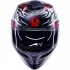 Casque AGV K5 Viverna Noir Gris Rouge