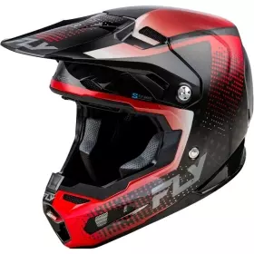 Casque Cross Fly Racing Formula S Carbon Protocol Noir Carbone Rouge