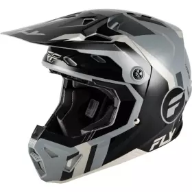 Casque Cross Fly Racing Formula CP Seal Noir Gris
