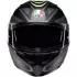 Casque AGV K3 Syth Noir Jaune fluo
