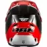 Casque Cross Fly Racing Kinetic Special Edition DBK Noir Rouge Gris