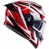 Casque AGV K5 Zenithar Noir Blanc Rouge