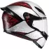 Casque AGV K1 S Speedarmor Noir Gris Rouge