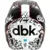 Casque Cross Fly Racing Formula CP Special Edition DBK Noir Blanc Rouge