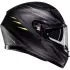 Casque AGV K3 Syth Noir Jaune fluo