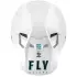 Casque Cross Fly Racing Formula S Carbon Solid Blanc