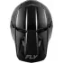 Casque Cross Fly Racing Kinetic Solid Noir Mat