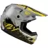 Casque Cross Enfant Fly Racing Kinetic Drip Gris Noir Jaune