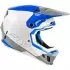 Casque Cross Fly Racing Formula CC Glide Bleu Gris