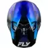Casque Cross Fly Racing Formula S Carbon Protocol Bleu Carbone