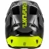 Casque Cross Fly Racing Kinetic Crest Gris Noir Jaune Fluo