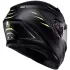 Casque AGV K3 Syth Noir Jaune fluo