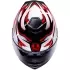 Casque AGV K5 Zenithar Noir Blanc Rouge