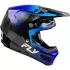 Casque Cross Fly Racing Formula S Carbon Protocol Bleu Carbone