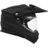 Casque Fly Racing Trekker Solid Noir Mat