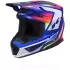Casque Cross Kenny Track Graphic + Focus Candy Bleu