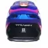 Casque Cross Kenny Track Graphic + Focus Candy Bleu