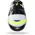 Casque Cross Kenny Track Graphic Blast Blanc Jaune Fluo