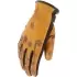 Gants Femme Helstons Skull Flowers Noir Or