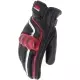 Gants Femme Helstons Buddy Noir Rouge