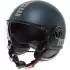 Casque Momo Design Fighter Evo Mono Bleu Avio Argent Mat