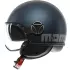 Casque Momo Design Fighter Evo Mono Bleu Avio Argent Mat