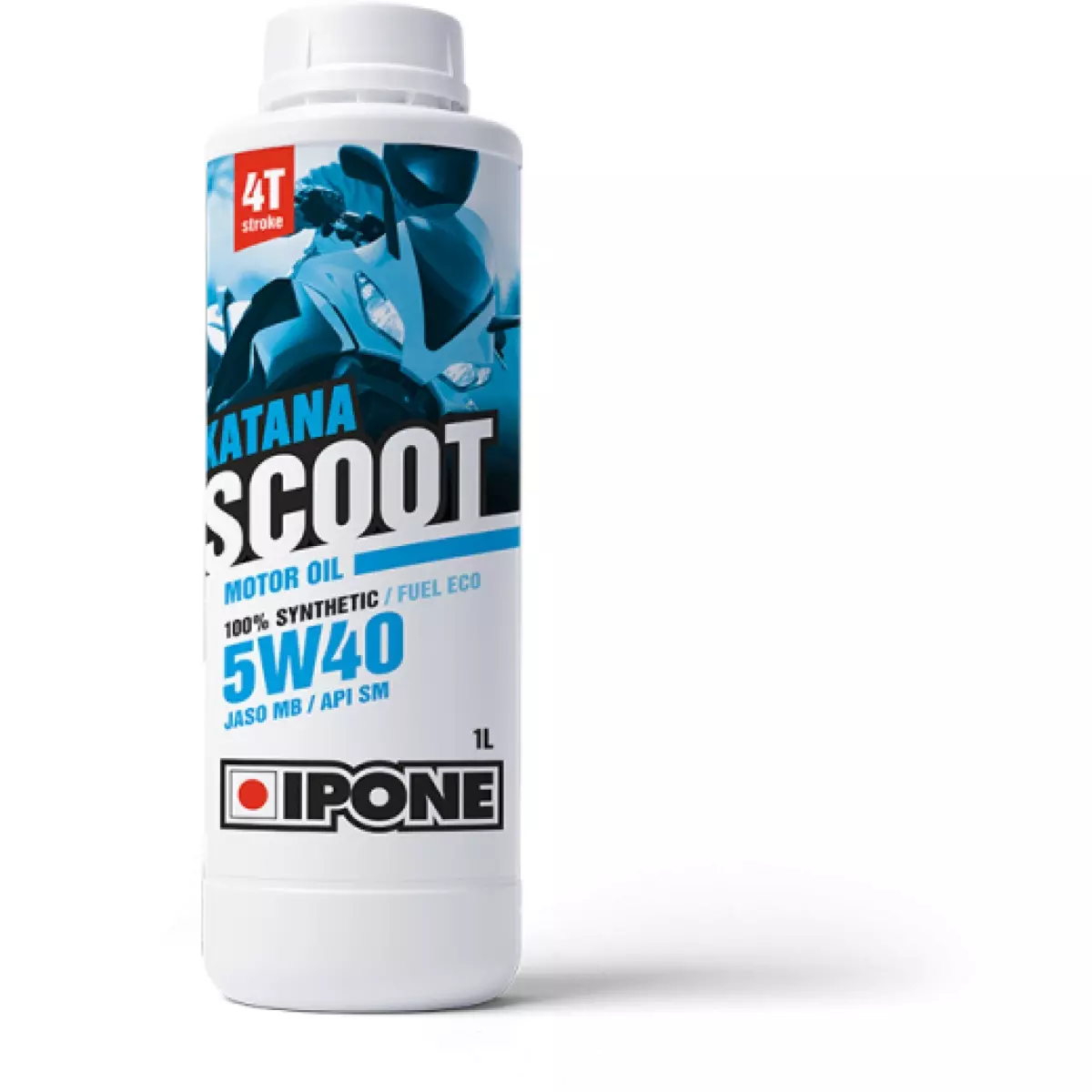 Huile Moteur Ipone 5W40 4T Katana Scoot Sport - 1 Litre