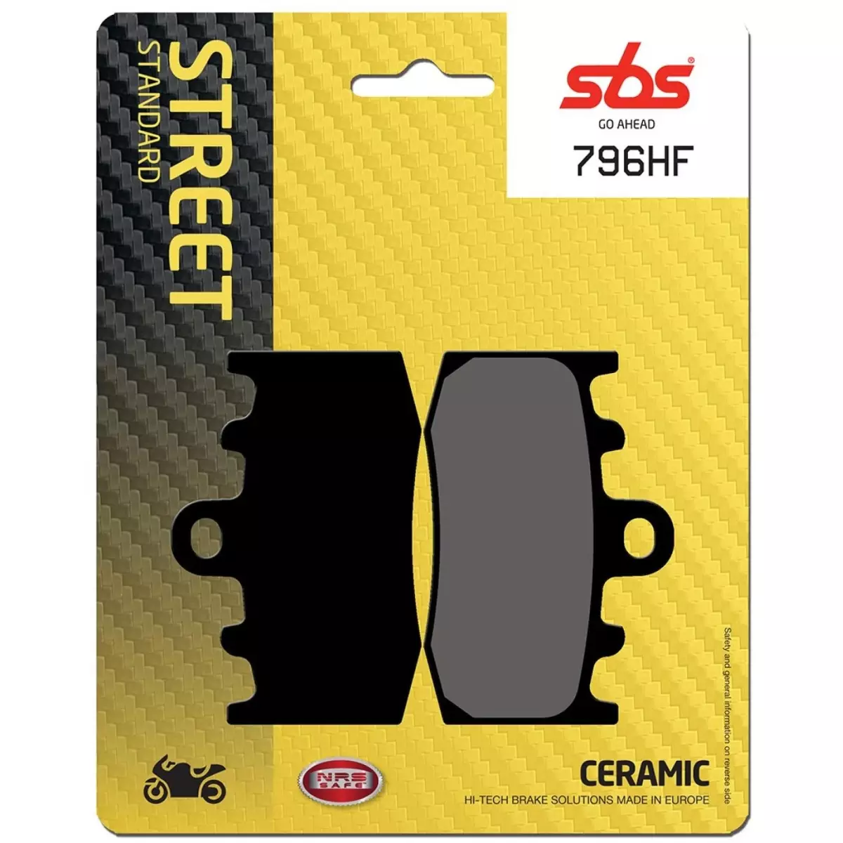 Plaquettes De Frein SBS 796HF