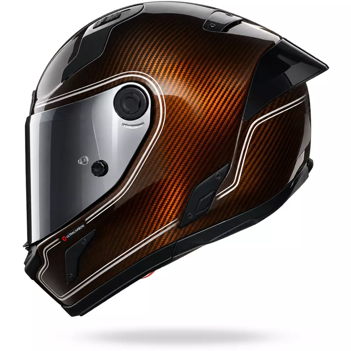 Casque Nolan X-804 ST Ultra Carbon Asso 343 Marron Argent
