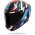 Casque Nolan X-804 RS Ultra Carbon Cirota 377 Bleu Blanc Rouge