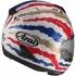 Casque Arai RX-7V Evo Doohan Jubilee Blanc Bleu Rouge Or