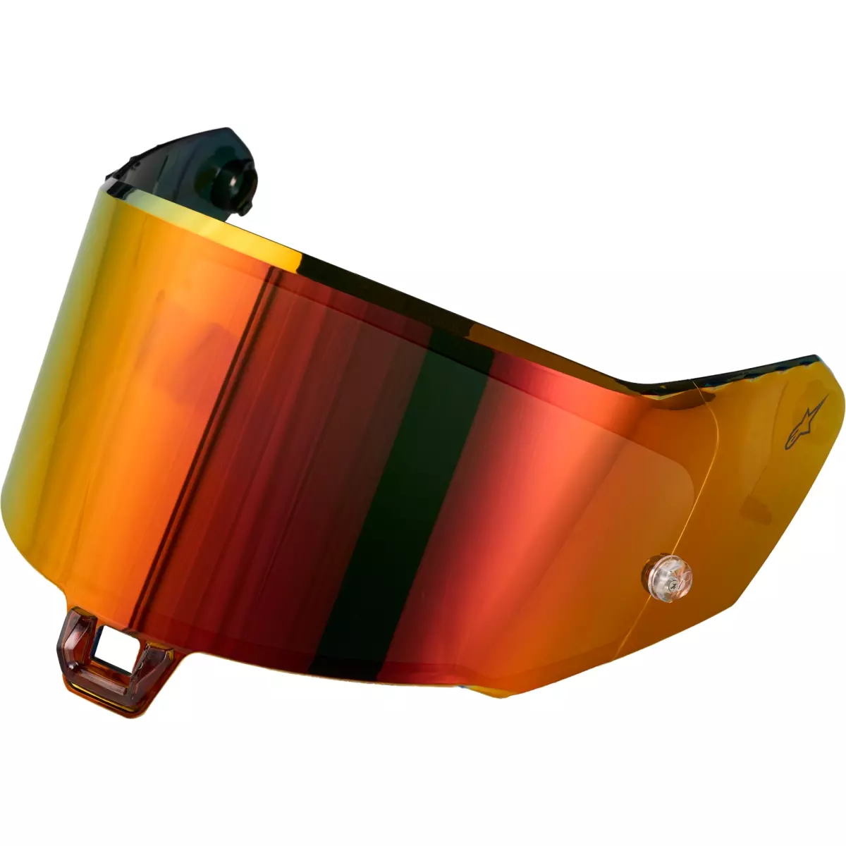 Visière Alpinestars S-02.1-R Supertech R10 / S-R7 Iridium Rouge