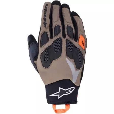Alpinestars Maxdura Drystar, gants imperméables , couleur: Marron/Noir , taille: S - Image 4
