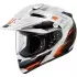 Casque Shoei Hornet Adv 06 Invigorate TC-8 Blanc Noir Orange