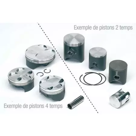 Piston GAUCHE & CENTRE GT500-750 71mm - Moteur WISECO