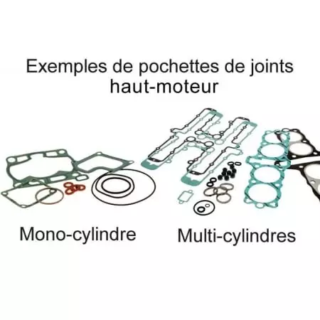 Pochette de Joints de Rechange Athena pour Kit 059004 pour Peugeot LUDIX 50