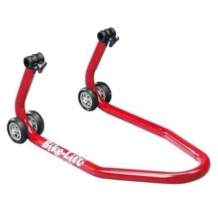 Bequille Avant Bike Lift Universelle Rouge Avec Support À Rouleaux - Atelier & Stand BIKE LIFT