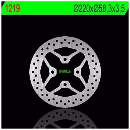 Disque de Frein Arrière Droit NG 791 Rond Fixe - Freinage NG BRAKE