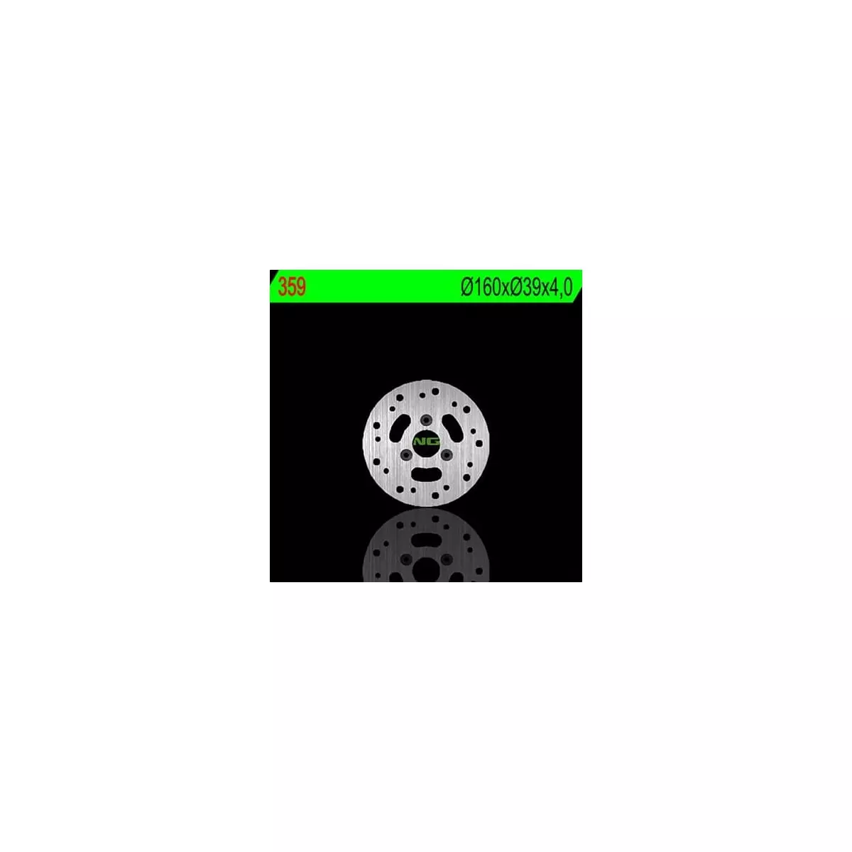 Disque de Frein Avant Gauche NG 359 Rond Fixe Honda SFX50