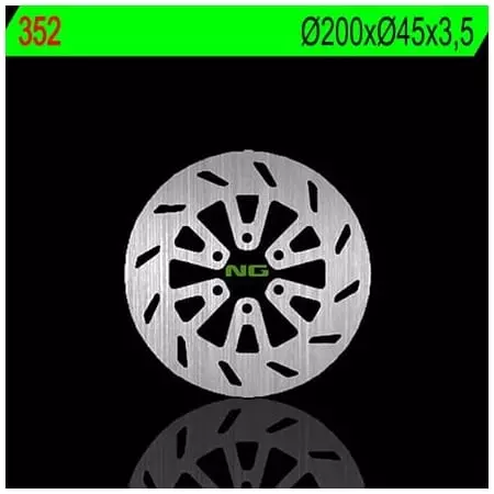 Disque de Frein Arrière Droit NG 352 Rond Fixe Beta