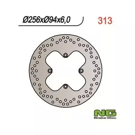 Disque de Frein Arrière Fixe NG central Honda VFR750/VFR800 - Freinage NG BRAKE