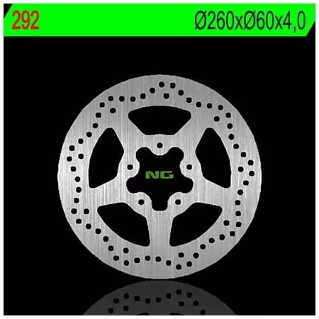 Disque de Frein Avant Gauche NG 292 Rond Fixe Aprilia - Freinage NG BRAKE