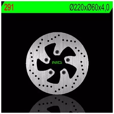 Disque de Frein Avant Gauche NG 291 Rond Fixe Aprilia Scarabeo - Freinage NG BRAKE