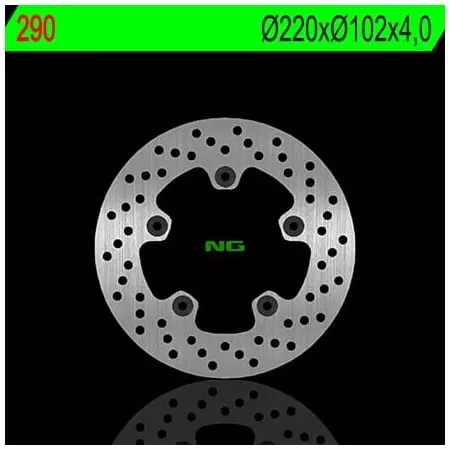 Disque de Frein Arrière Droit NG 290 Rond Fixe - Freinage NG BRAKE